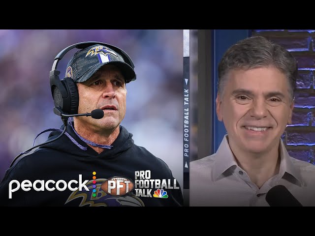 John Harbaugh vs. Jim Harbaugh: Which brother would you root for? | Pro Football Talk | NFL on NBC