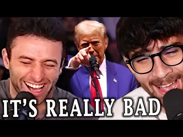 Trump's Rally Last Night Was A Disaster | Hasanabi & AustinShow Reacts