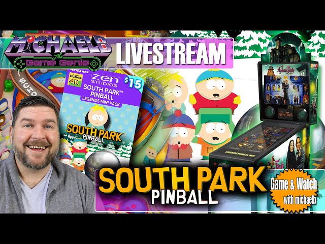 South Park Pinball AtGames Legends Pinball 4k Live Gameplay & First Impressions!