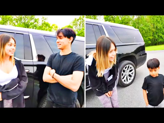 Lucas Dobre & Ivanita Lomeli | My Girlfriend Become a Mom for A Day