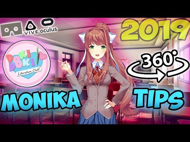 Monika's Writting Tips 360: Doki Doki Literature Club 360 VR (2019)