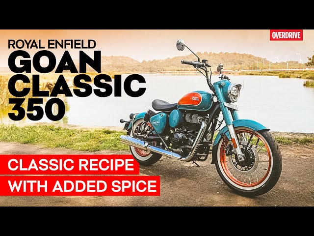 Royal Enfield Goan Classic 350 Walkaround | Design, Features, and Specifications #OVERDRIVE