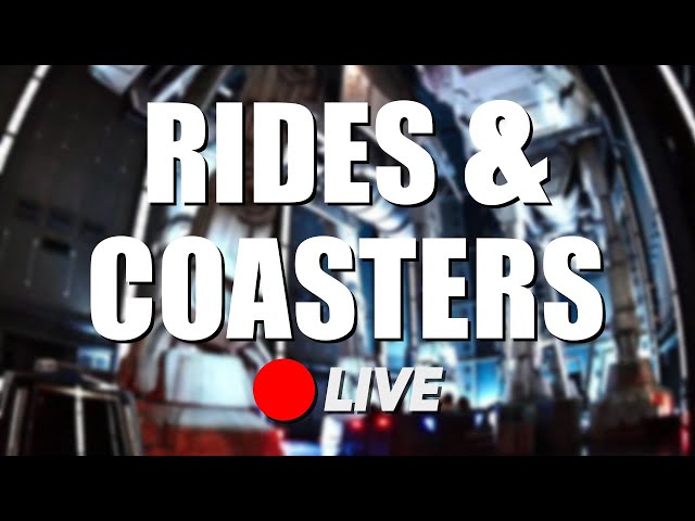 🔴 LIVE! Ride & Rollercoaster POVs | 24/7 Theme Parks