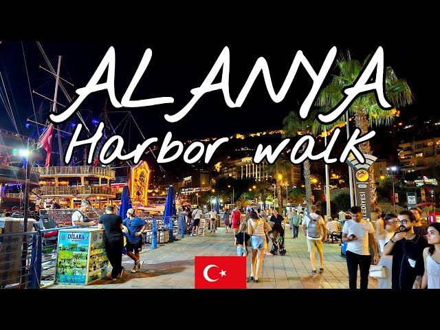 🇹🇷 TURKEY ALANYA 4K  WALK HDR 60fps real audio