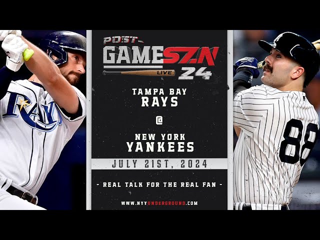 POSTGAME: Tampa Bay Rays @ New York Yankees I Recap & Highlights 07/21