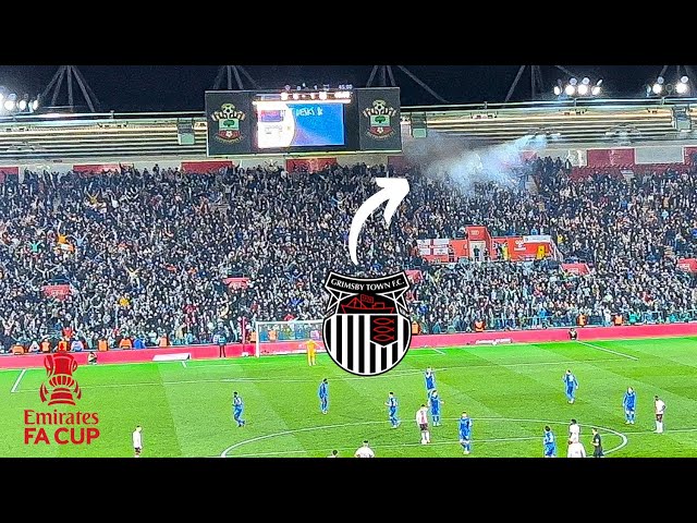 4.2k Grimsby Fans going Mental at Southampton! (Away Fan Cam)