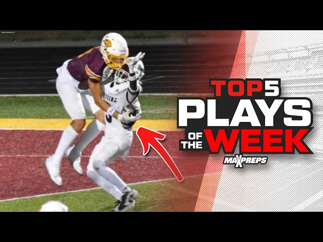 MaxPreps Top 5 High School Football Plays of Week 5 | 2024 Season 🏈