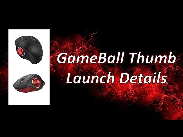 GameBall Thumb Launch Details with an update on GameBall Pro