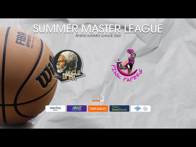 Basketaki Summer League - Uncle Drew Vs Pink Paper (27/06/2024)