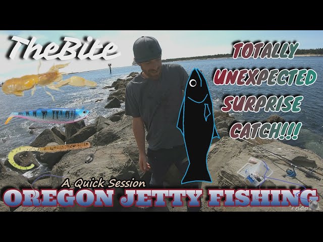 Oregon Coast Jetty Fishing - W/ An Amazing Surprise Catch!! TheBite