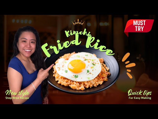 Kimchi Fried Rice Recipe with Leftovers (Deliciously Easy!)