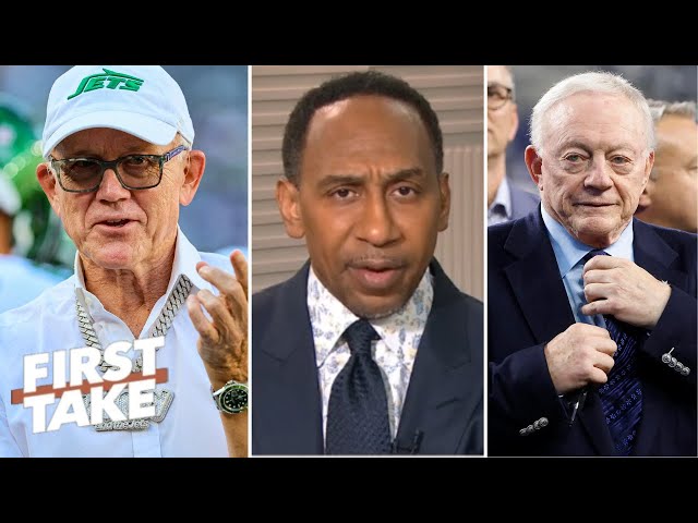 FIRST TAKE | "The only owner worse than Woody is Jerry Jones!" - Stephen A. Smith RIPs Cowboys owner