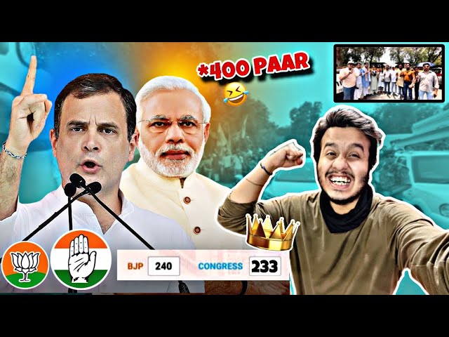 KON BANEGA NEXT PM ⁉️ Rahul Gandhi Vs Narendra Modi Election 2024 || Celebration 😍