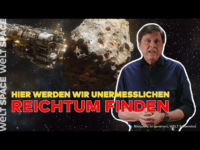 WELTRAUMBERGBAU: Mond, Mars & Asteroiden – Zukunft der Rohstoffförderung| WELT DOKU Spacetime S06E04