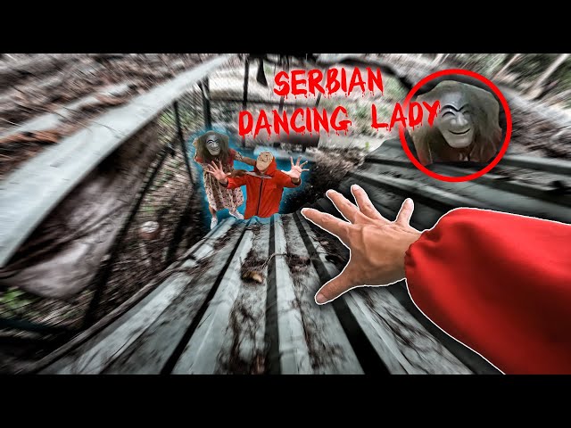 Serbian Dancing Lady vs Money heist Parkour | Horror pov ( pov chese )