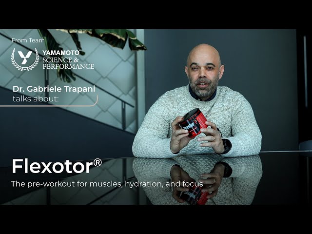 Flexotor® Pre-Workout: Gabriele Trapani reveals the ally for Muscles, Hydration, and Focus