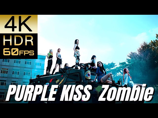 高画質で蘇る‼K-POP MV [PURPLE KISS] "Zombie"【4K60fpsHDR】