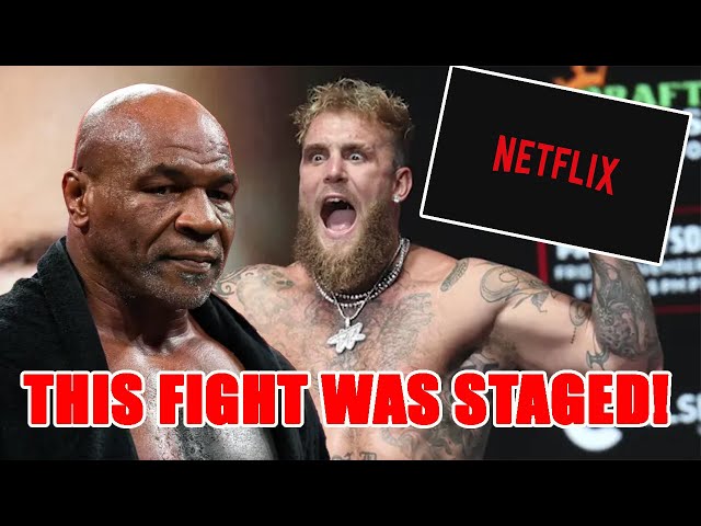 Jake Paul vs Mike Tyson fight DISASTER! Paul DESTROYED for fixing a FAKE FIGHT! Netflix was TERRIBLE