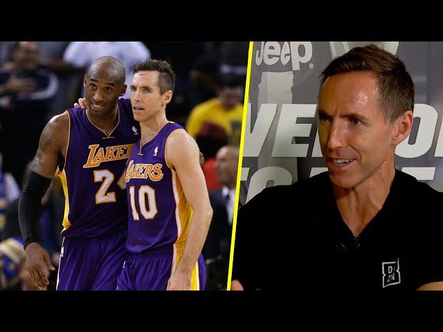 Steve Nash reflects on playing with Kobe Bryant