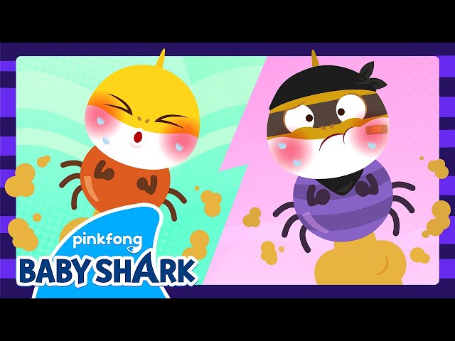 [🕷️NEW] Eensy Weensy Baby Spiders | Baby Shark Halloween Song | Baby Shark Official