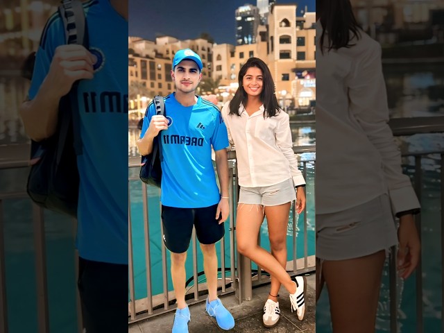 Shreyanka patil together shubman Gill spotted cricket #shubmangill #shreyankapatil #cricket #short