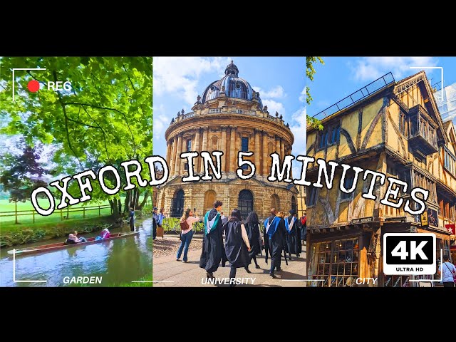 Oxford, UK: A Walking Tour of Historic Colleges, City, and Gardens 🇬🇧