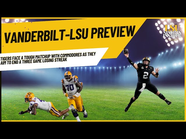 Nov. 21: What we'll learn about LSU against Vanderbilt