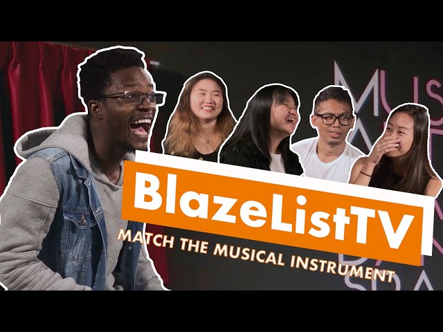 BlazeListTV Episode 4: Match The Musical Instruments