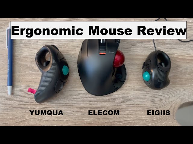 Best Ergonomic Mouse! – Review of the YUMQUA Y 10L Handheld Wireless Laser Pointer Trackball Mouse