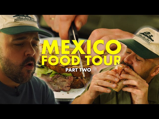 BEST FOOD TOUR OF MEXICO CITY PT. 2 🌮🇲🇽