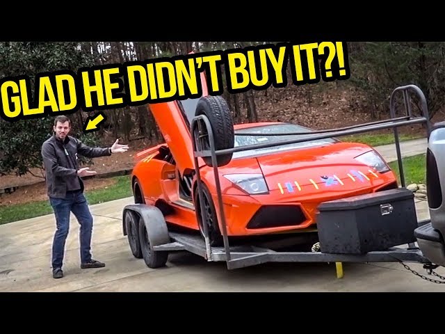 I Showed My Fast & Furious Lamborghini To The Guy That Wanted To Buy It Before I Did (BUT DIDN'T)