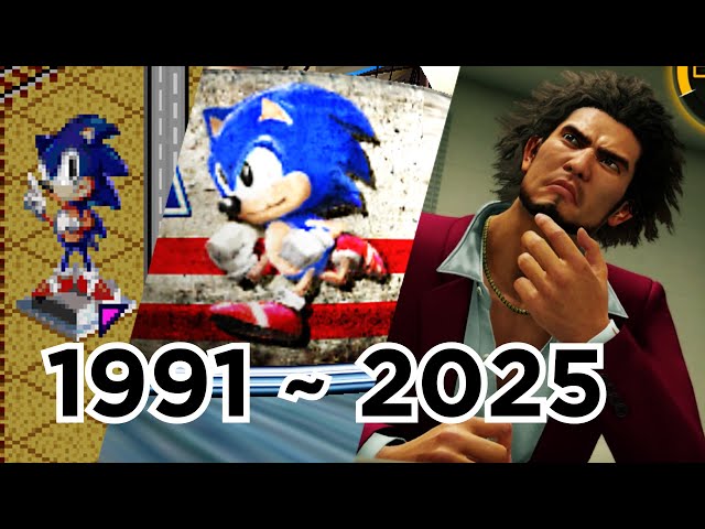 Sonic Cameos, References, Appearances; 267 Games (1991 to 2025) 🦔🎁