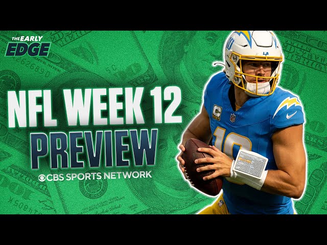 NFL Picks and Bets for EVERY GAME of Week 12 | The Early Edge