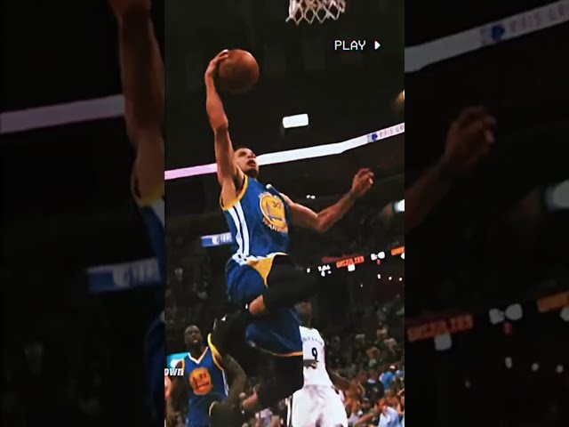 Steph Curry RARE DUNKS  #shorts #tiktok #curry #warriors #sports #dunks #espn #basketball #nba