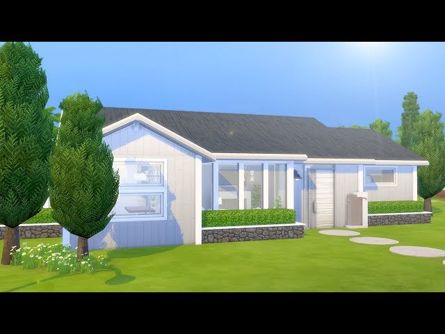 SIMPLE SCANDINAVIAN HOME // The Sims 4: Speed Build