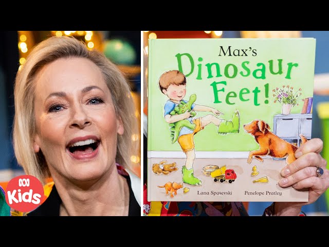 Amanda Keller reads 'Max's Dinosaur Feet!' | Play School Story Time