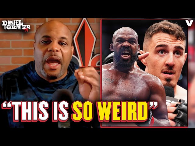 Daniel Cormier GOES IN on "WEIRD" Jon Jones vs. Tom Aspinall fight drama, Jones an underdog?!