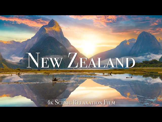 New Zealand 4K - Scenic Relaxation Film With Calming Music