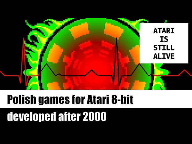 ❤️ Polish games for Atari 8-bit developed after 2000 (amazing graphics and music)