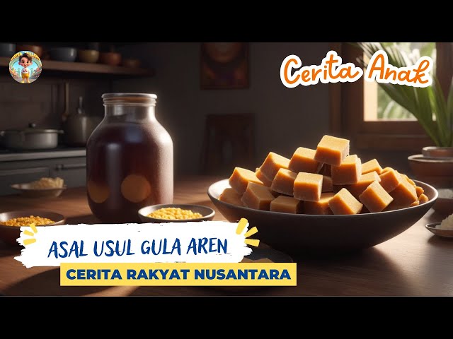 CERITA ANAK | ASAL USUL GULA AREN | DONGENG BAHASA INDONESIA