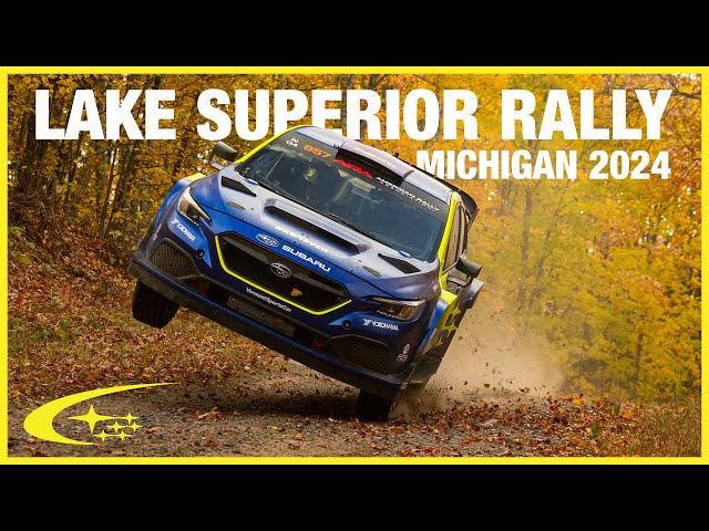 Lake Superior Performance Rally 2024 - Subaru Motorsports USA