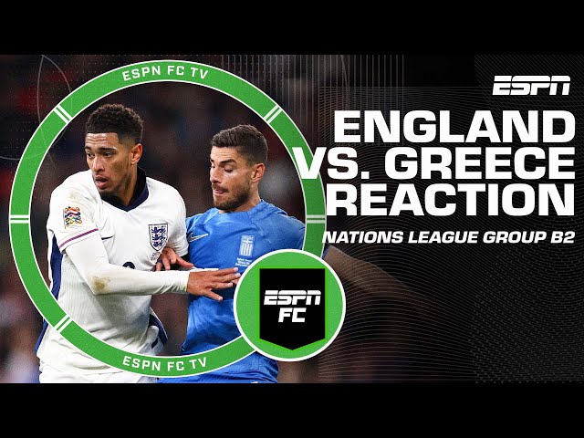 Greece gave England a good battering! - Craig Burley on loss in Nations League Group B2 | ESPN FC