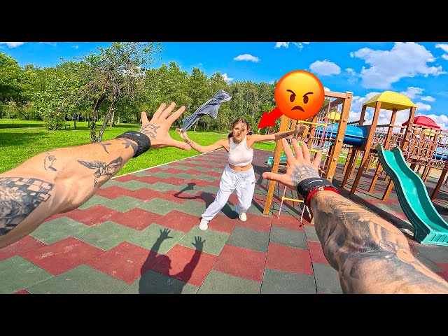 ESCAPING ANGRY GIRLFRIEND! 🤬 (Action POV)