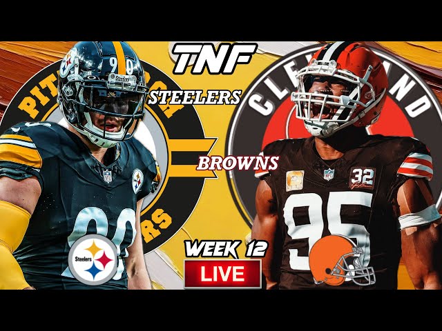 🏈 Steelers VS Browns | Ultimate Live Stream Reaction | Week 12