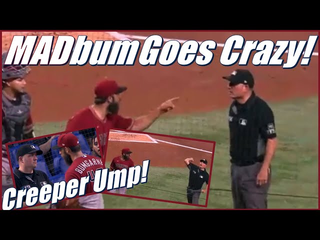 Madison Bumgarner Goes CRAZY On Ump After Being EJECTED! Dbacks Baseball