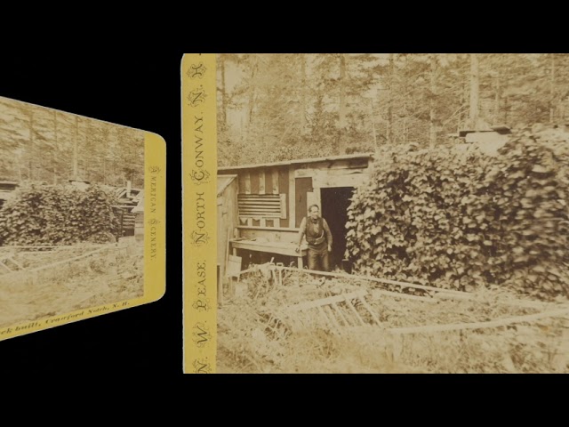 House that Jack Built, Crawford Notch NH ~1865 (silent, still image)