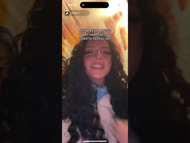 Chiara exposing Serdar in tiktok live #chiara #lunatix #serdar #samro #alina #passion #trending