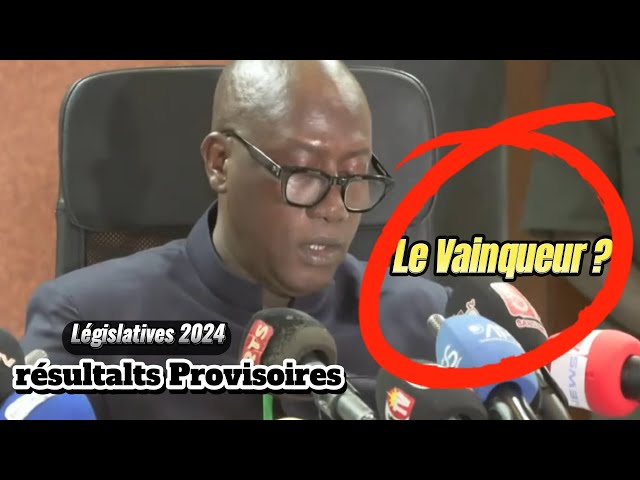 🔴Direct | VAINQUEUR LEGISLATIVES 2024 -  PROCLAMATIONS DES RESULTATS PROVISOIRES. 21/11/2024