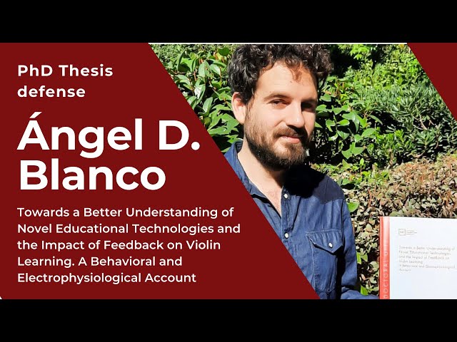 PhD thesis Ángel D. Blanco