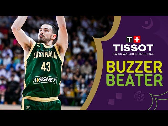 Chris Goulding | 🚨 TISSOT Buzzer Beater | Thailand v Australia | FIBA Asia Cup 2025 Qualifiers